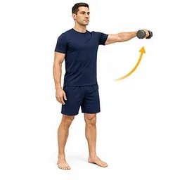 Assisted Forward Elevation exercise