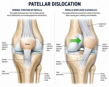 Patellofemoral Pain infographic — Robert Pettit, MD